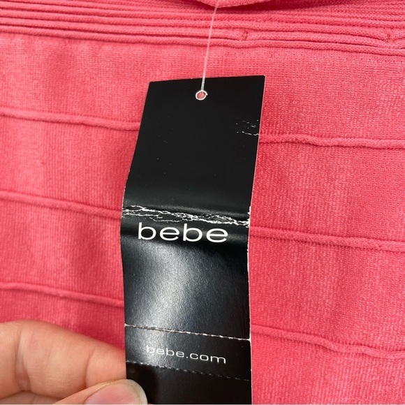 NEW! Bebe Coral Mini Skirt - Picture 7 of 9